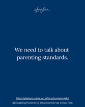 We need to talk about parenting standards.